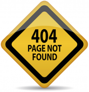 404 error page not found