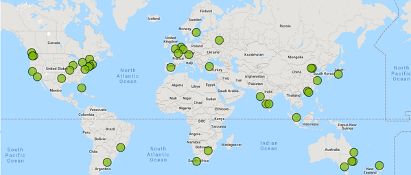 Server locations