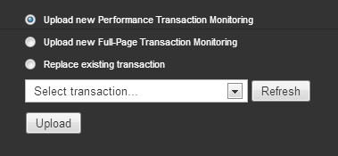 Upload transaction to your account