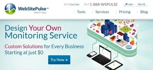 WebSitePulse monitoring services